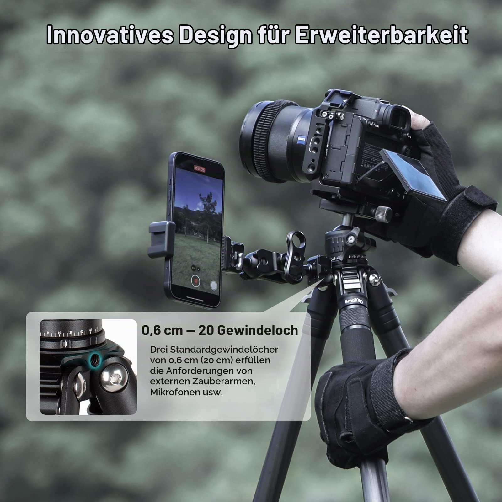 smallrig-4060-freerover-carbon-stativ-mit-einbeinstativ-und-360-kugelkopf-bis-10 image 7