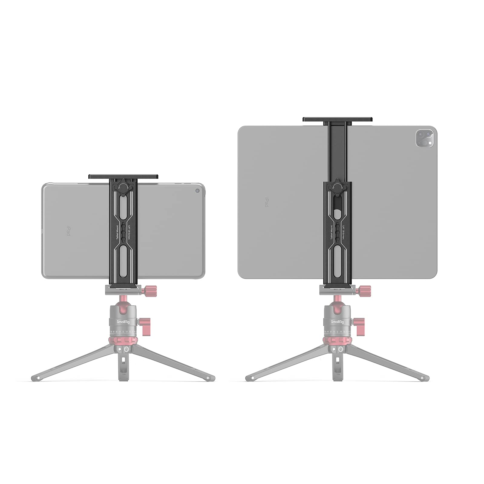 smallrig-2930-ipad-tablet-halter-metall-stativadapter-mit-2x-kaltschuh-und-arca- image 1