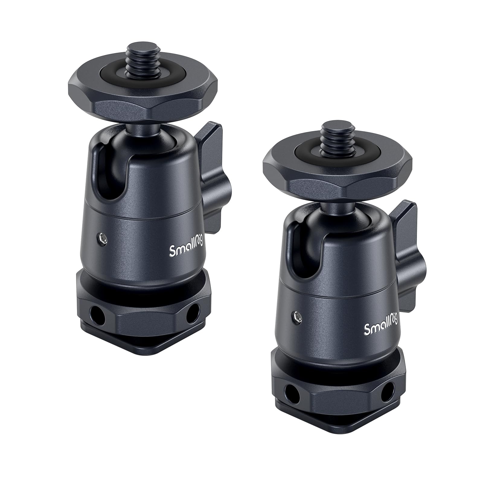 smallrig-mini-kugelkopf-mit-1-4-schraube-und-abnehmbarer-schuhhalterung image 1