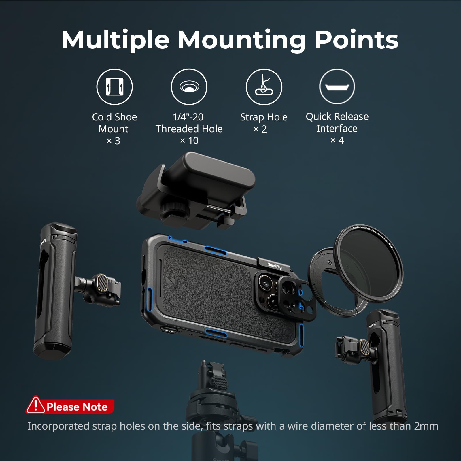 smallrig-5005-phone-video-cage-dual-handheld-kit-f-r-iphone-16-pro-max-mit-wirel image 5