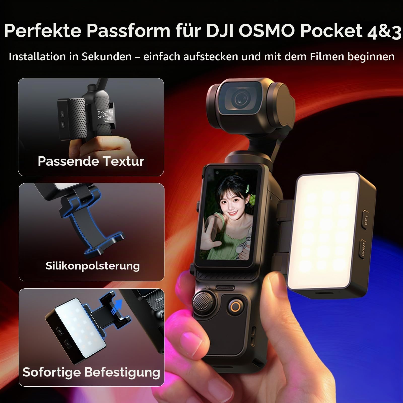 smallrig-5745-rgbww-led-videoleuchte-f-r-dji-osmo-pocket-4p-4-3 image 5