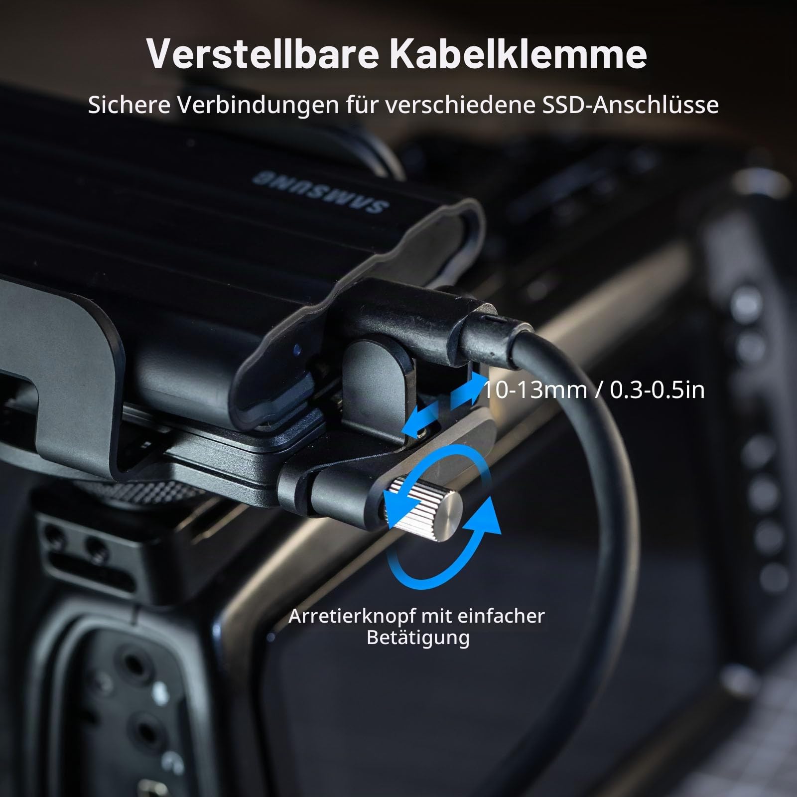 smallrig-5196b-universal-ssd-halterung-40-60mm-mit-kabelklemme-und-magsafe image 4