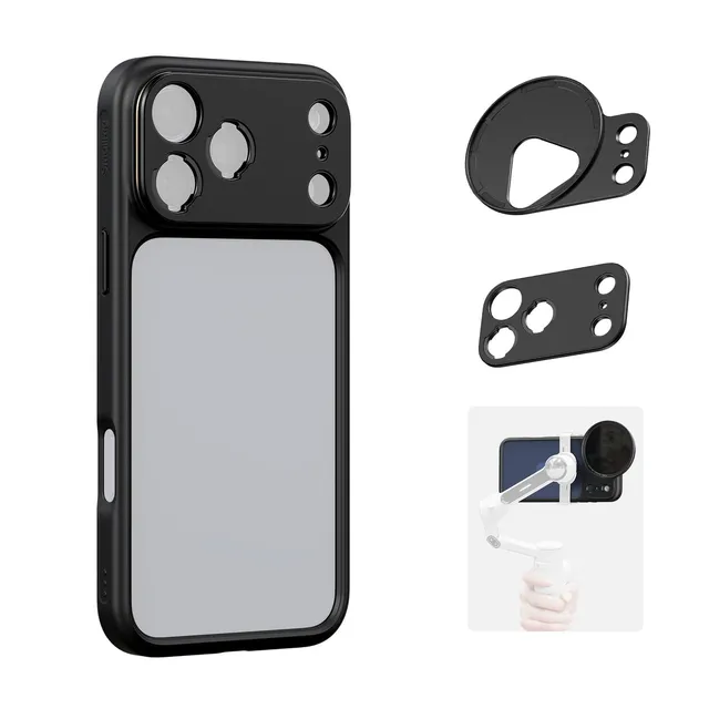 smallrig-filmov-bumper-handyh-lle-5790-f-r-iphone-17-pro-mit-67mm-filteradapter- image 1