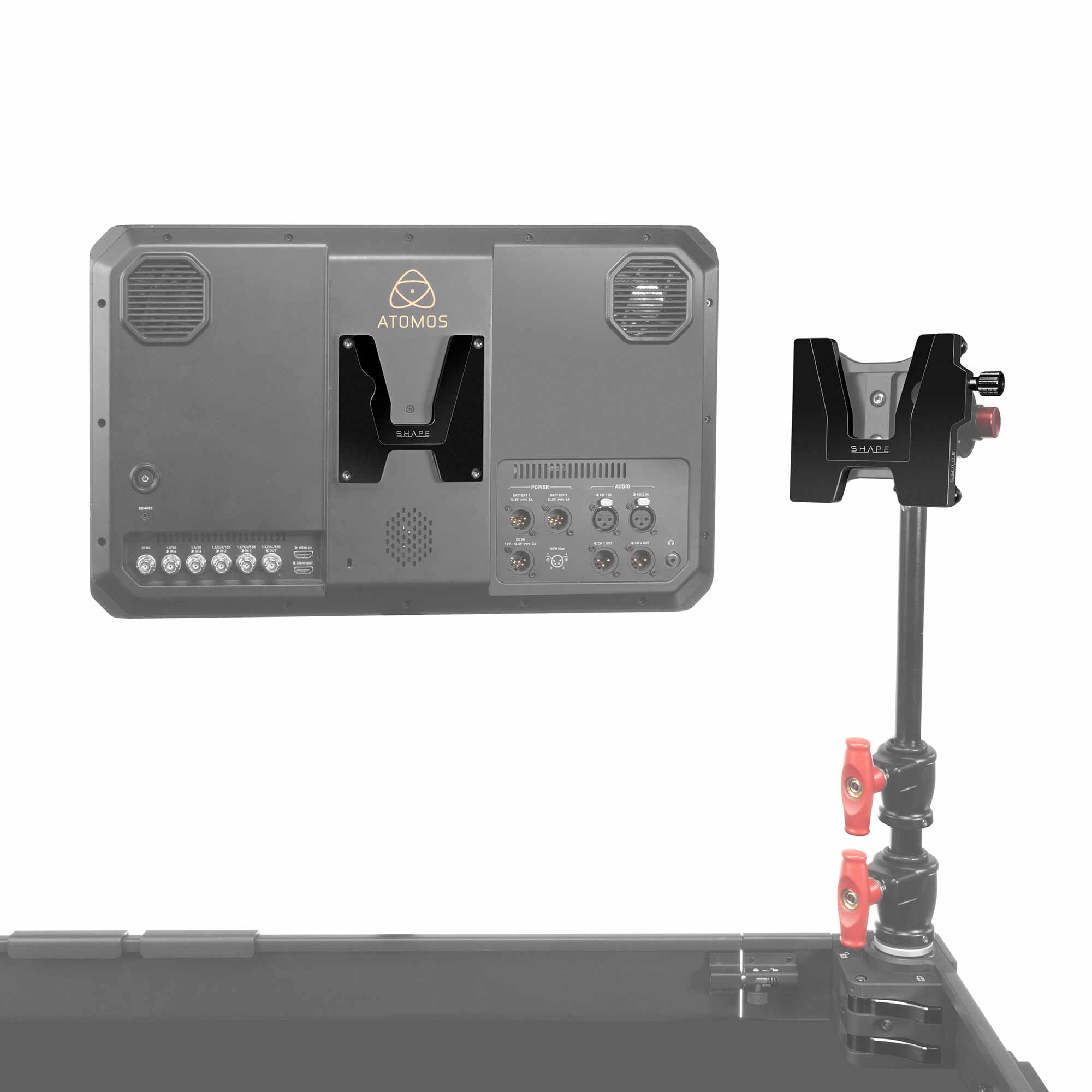 shape-quick-release-monitor-mount-vesa-schnellwechsel-halterung image 2