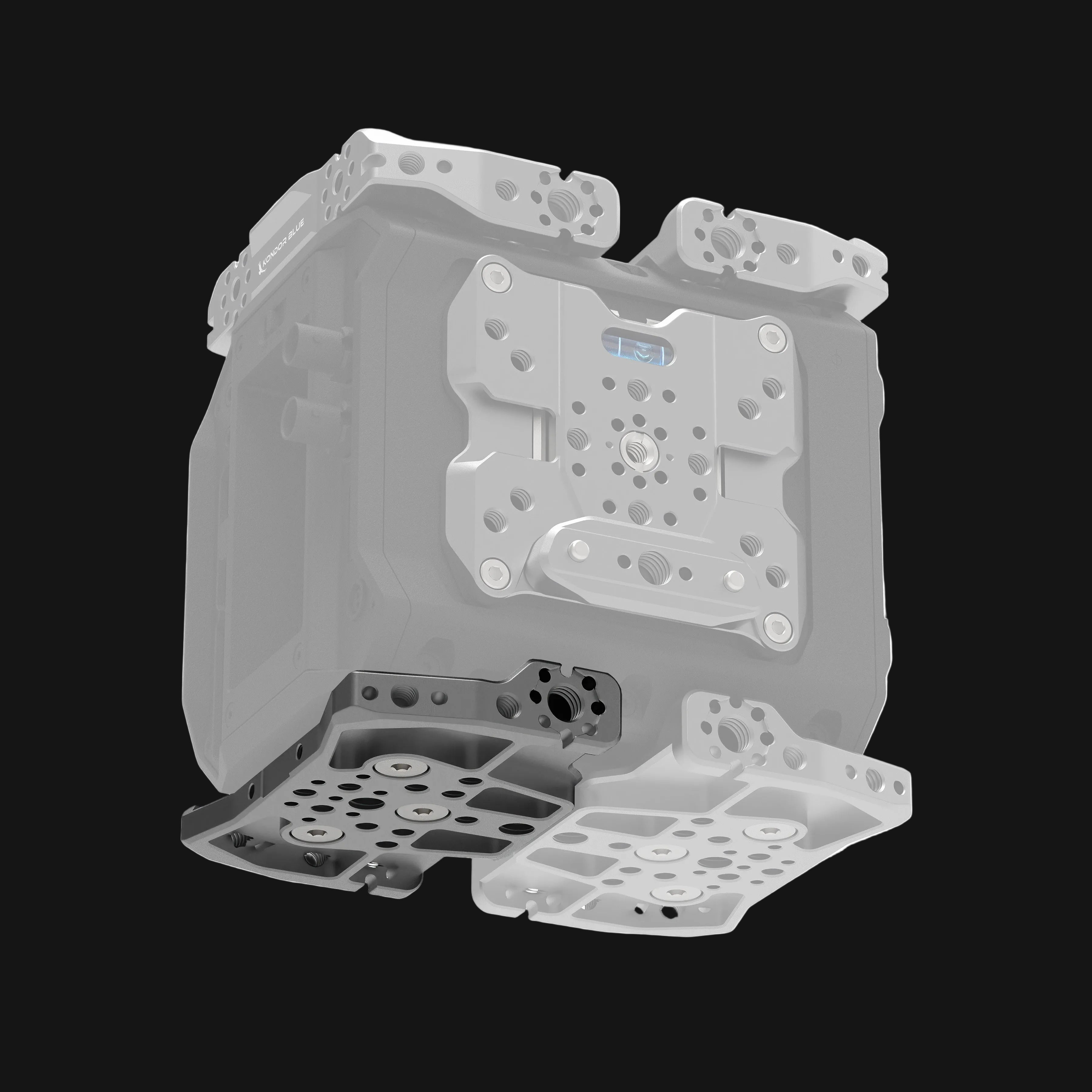 kondor-blue-pyxis-6k-12k-cage-system-bottom-half-plate-bodenplatte image 1