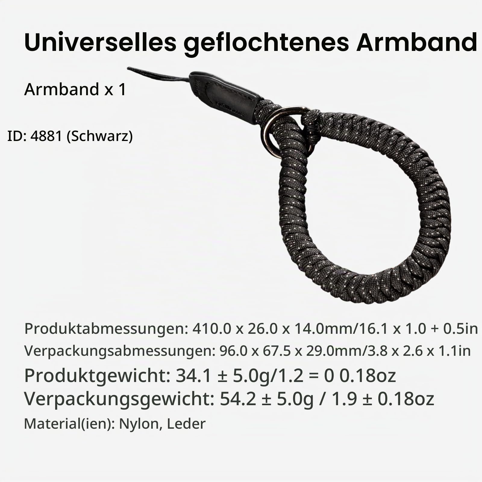 smallrig-kamera-handschlaufe-geflochten-verstellbar-wrist-strap-f-r-dslr-spiegel image 6