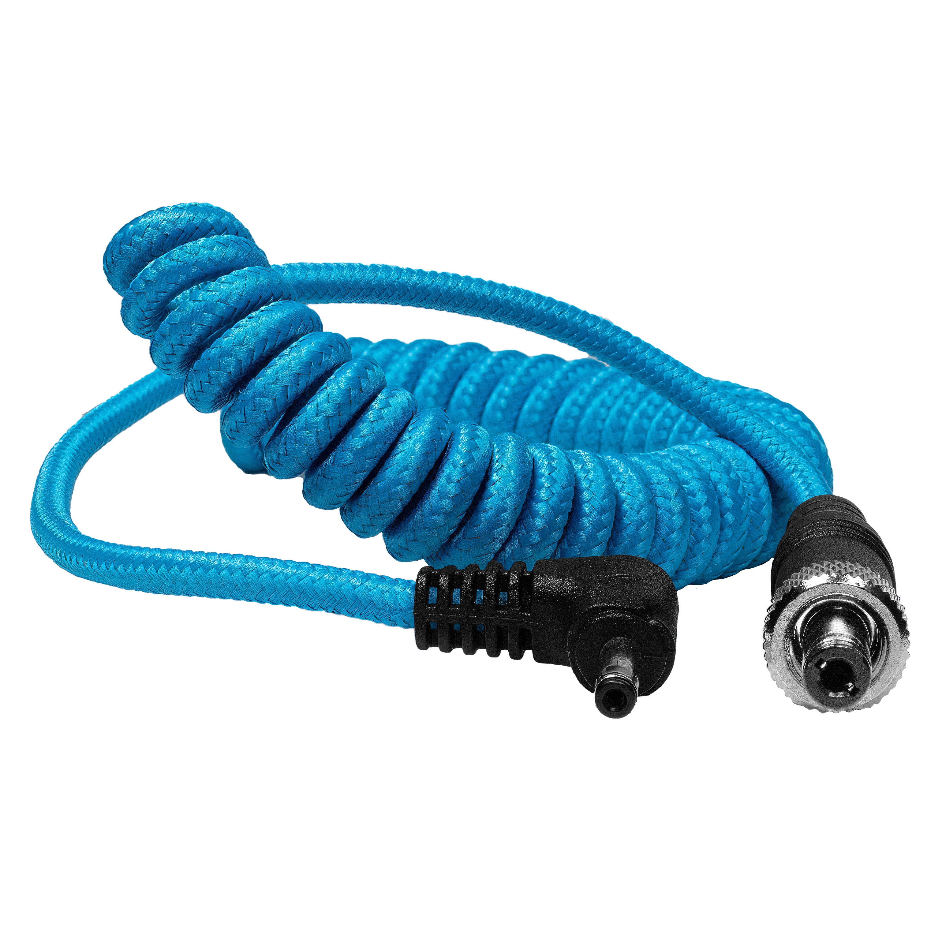 kondor-blue-dc-2-1mm-auf-dc-1-35mm-spiral-kabel-right-angle-40-81-cm image 2