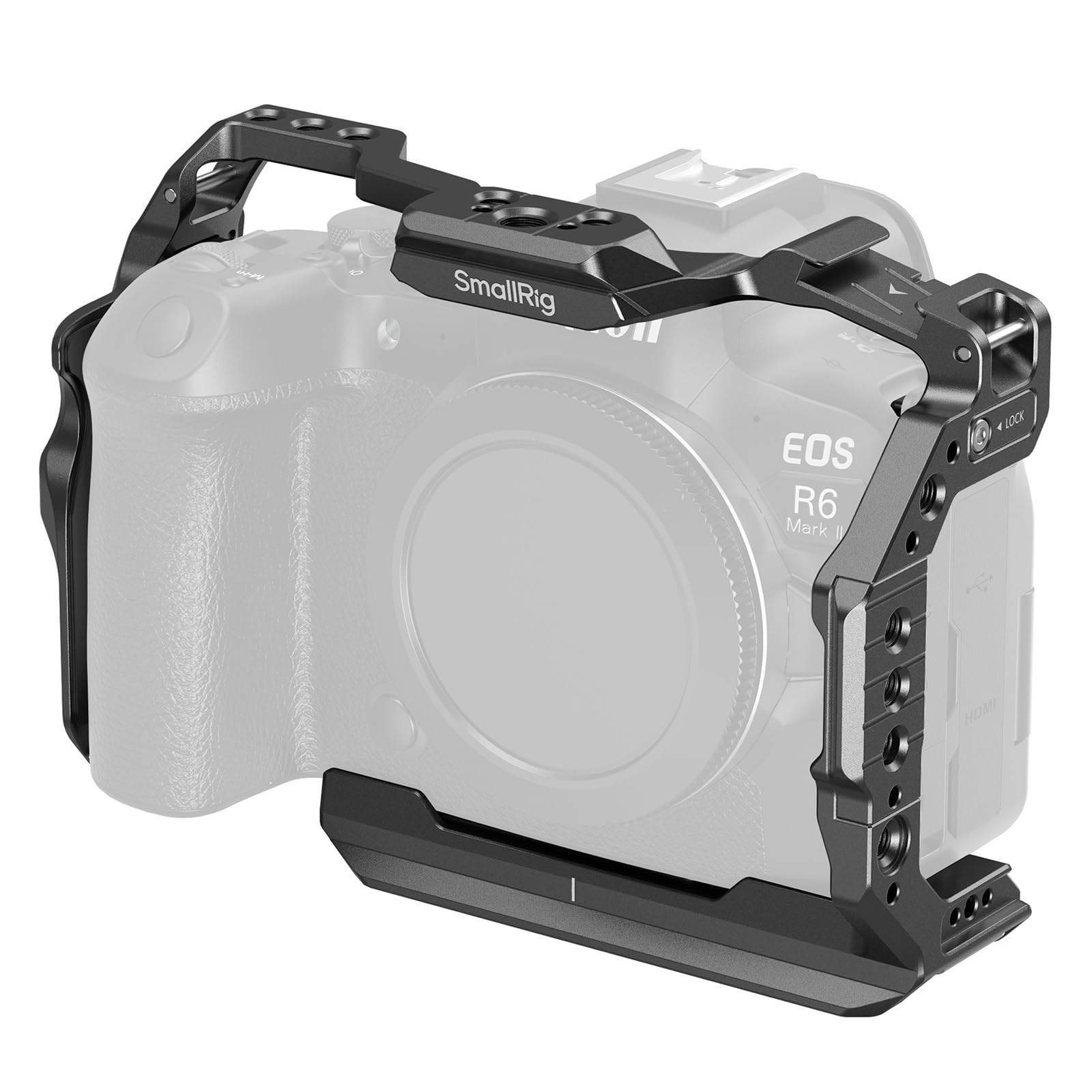 smallrig-kamera-cage-4159b-f-r-canon-r6-mark-ii-mit-dual-nato-und-arca image 1