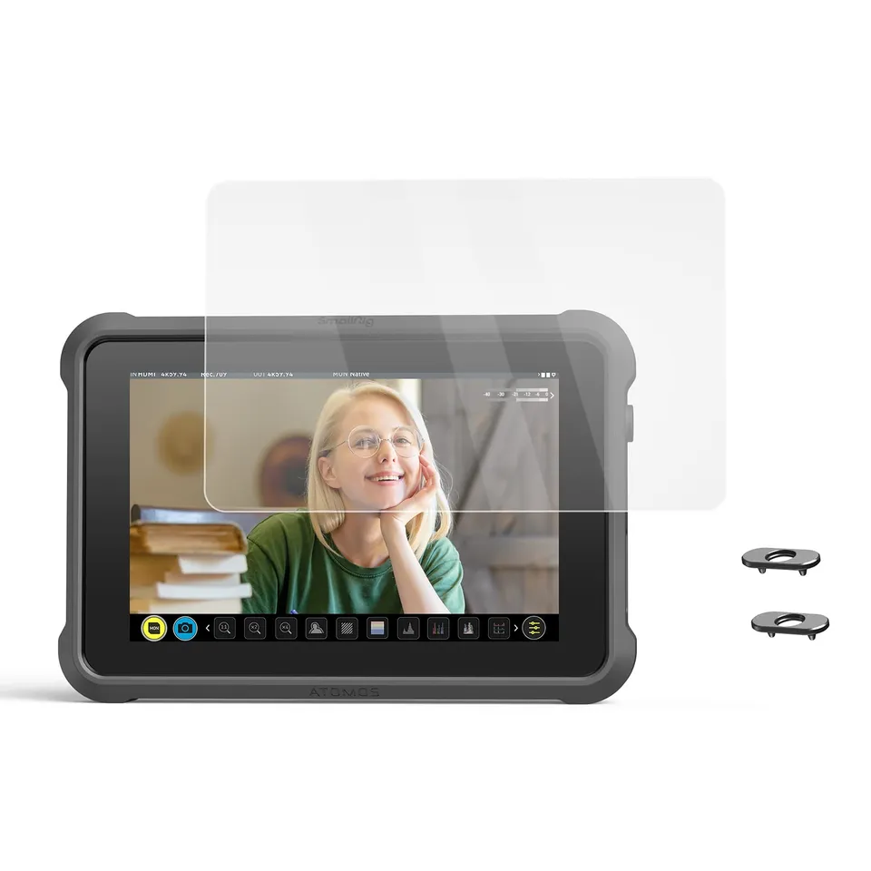 smallrig-3454-silikon-schutzh-lle-f-r-atomos-shinobi-7-mit-displayschutz image 1