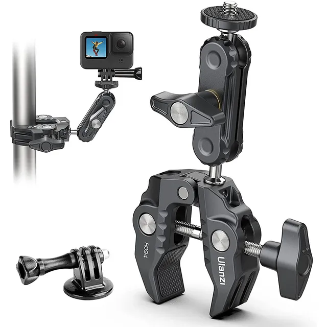 ulanzi-r094-multi-functional-super-clamp-2638-klemmstativ-mit-magic-arm image 1