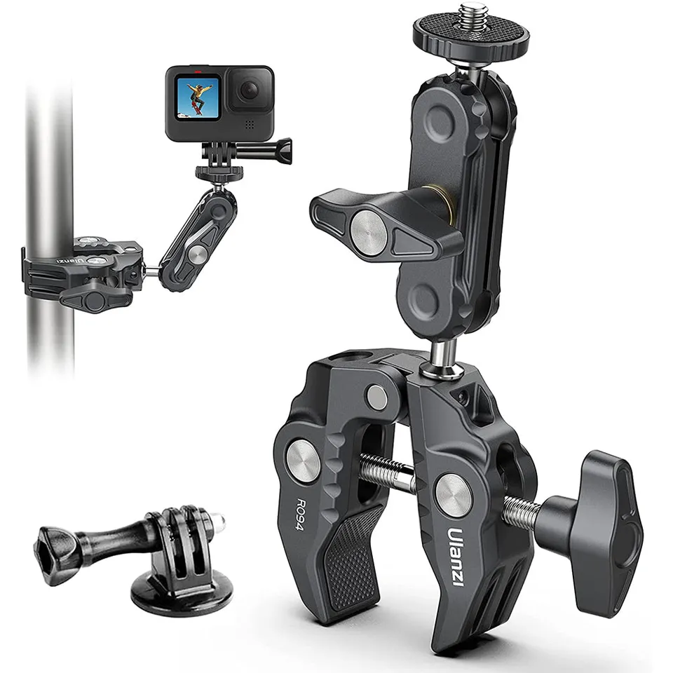 ulanzi-r094-multi-functional-super-clamp-2638-klemmstativ-mit-magic-arm image 1
