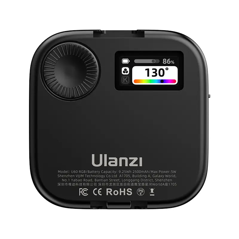 ulanzi-u60-rgb-video-light-l027gbb1-pocket-rgb-fotolicht-2500-9000k image 6