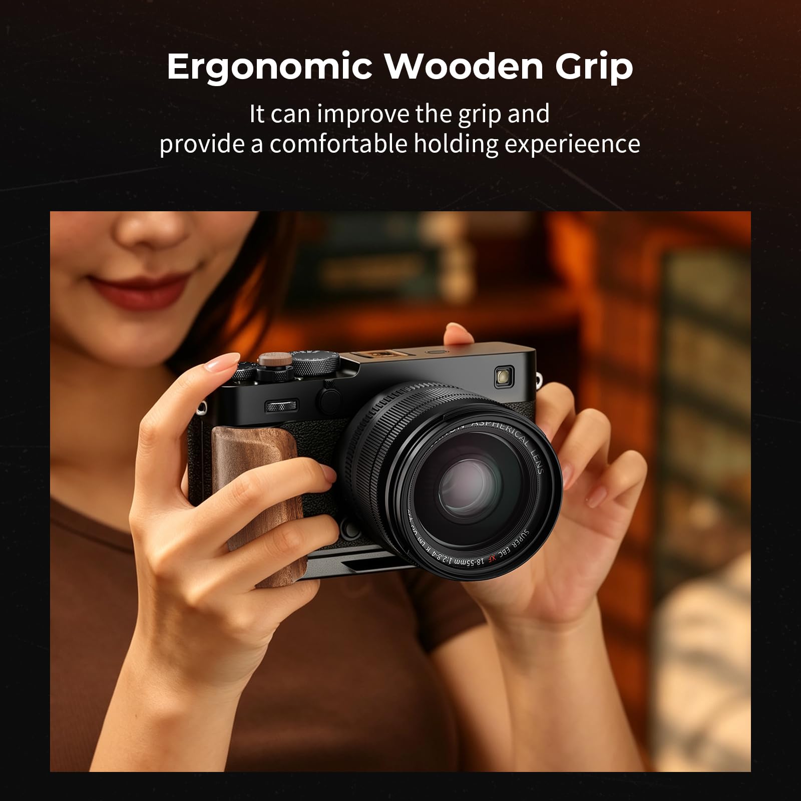 smallrig-5985-l-griff-palisander-f-r-fujifilm-x-e5-schwarz image 5