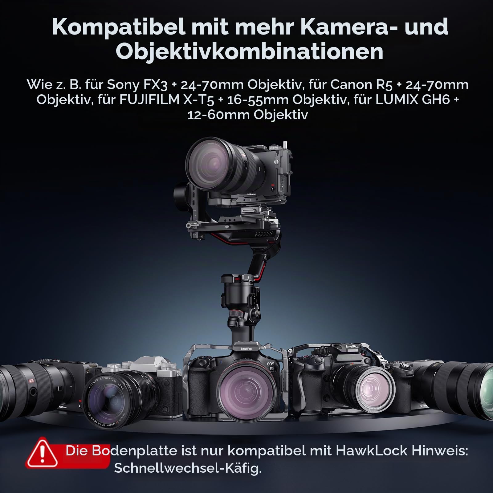 smallrig-hawklock-schnellwechselplatte-f-r-arca-f-r-dji-stabilizer-4639 image 4