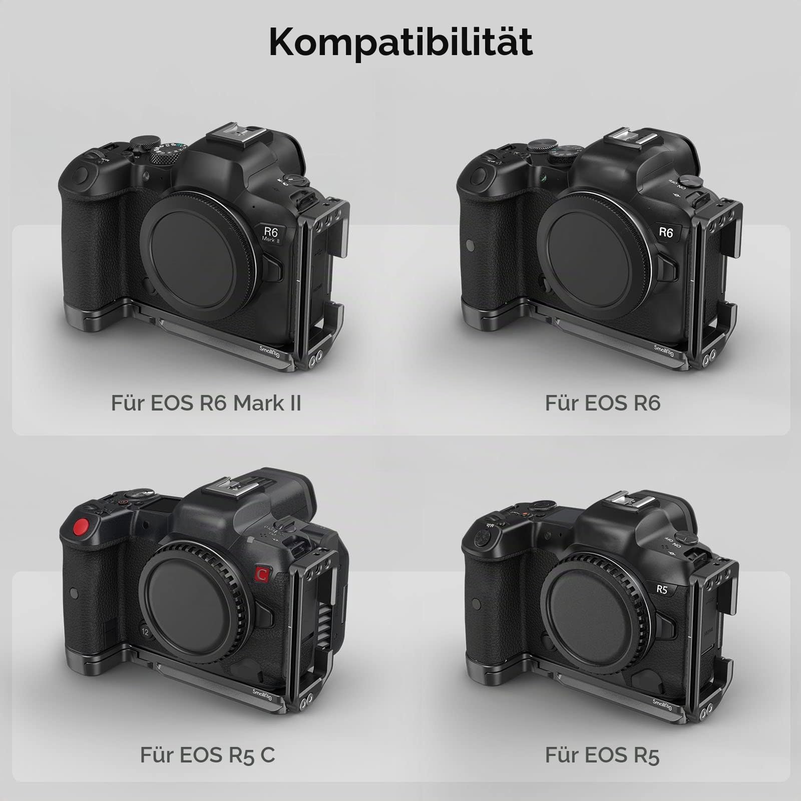 smallrig-quick-release-l-bracket-4160b-f-r-canon-r6-mark-ii-r6-r5-r5-c-arca image 3