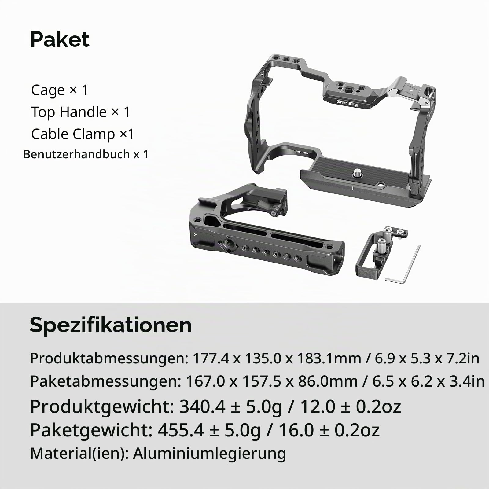 smallrig-5197-r6-ii-kamerak-fig-kit-f-r-canon-eos-r6-mark-ii-mit-top-griff image 8