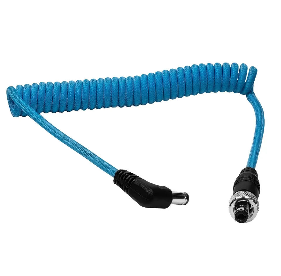 kondor-blue-locking-dc-2-1mm-auf-dc-winkel-spiralkabel-stromkabel image 1
