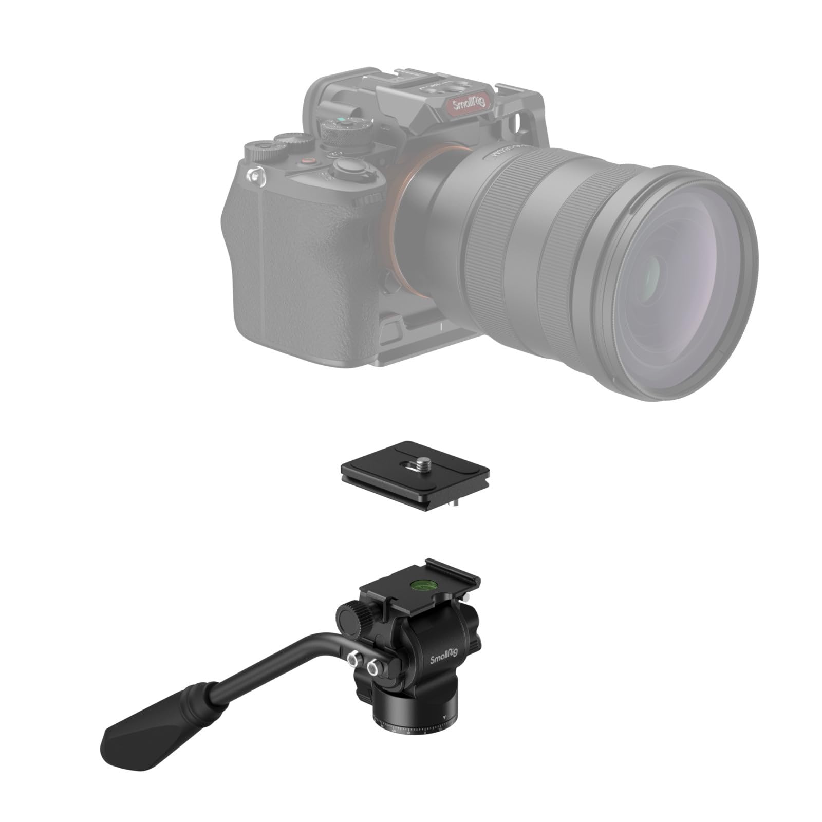 smallrig-ct180-3760b-videostativ-71-aluminium-mit-fluidkopf-monopod-funktion image 4