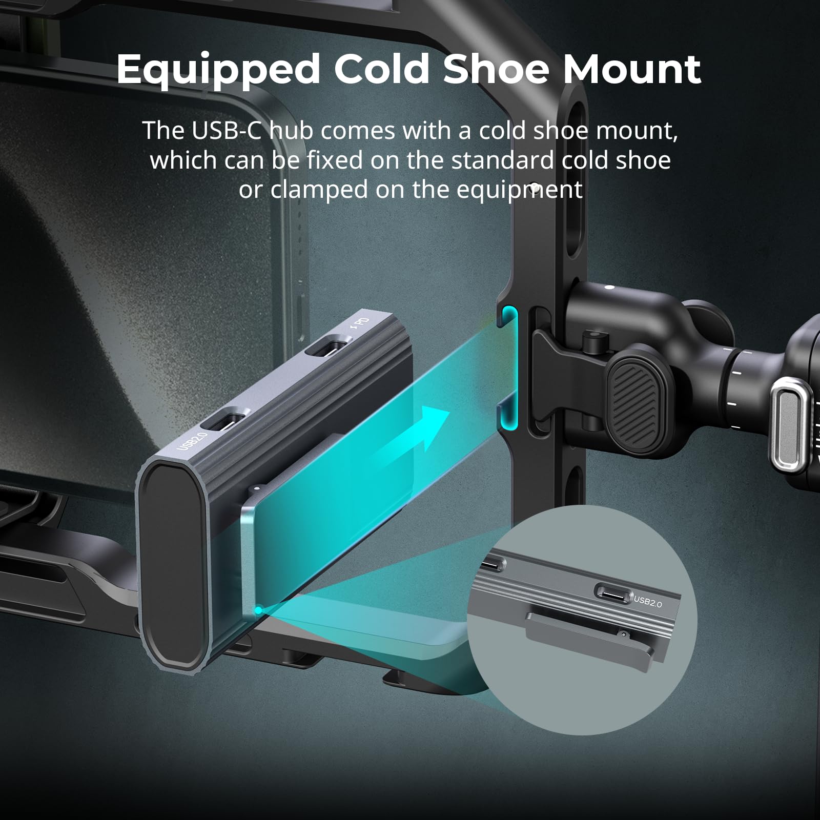 smallrig-4-in-1-usb-c-hub-mit-cold-shoe-mount-f-r-iphone-15-bis-17-4598 image 6