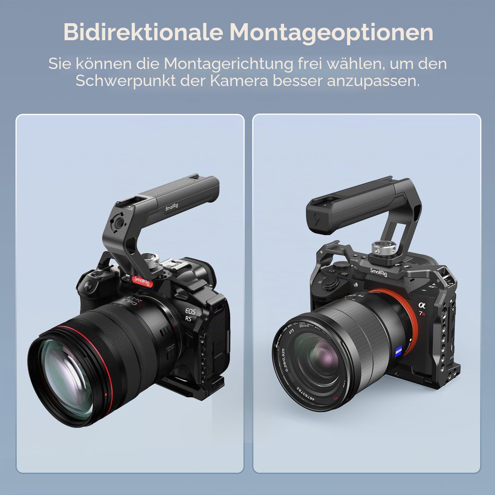 smallrig-4757-top-handle-light-leichter-kameragriff-113g-mit-arri-pins-und-dual- image 5