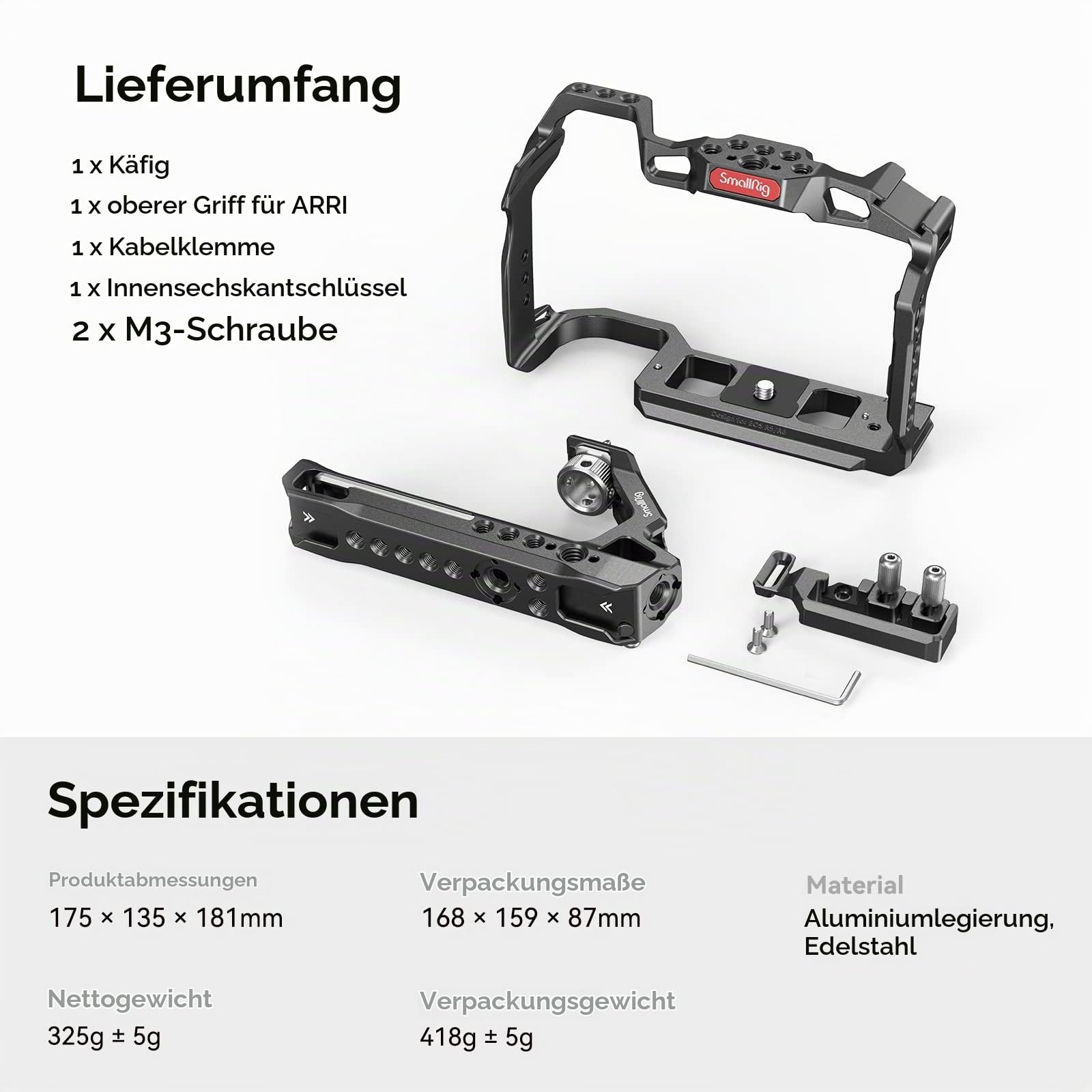 smallrig-3830c-kamera-cage-set-f-r-canon-eos-r5-r6-r5-c-mit-top-griff image 2