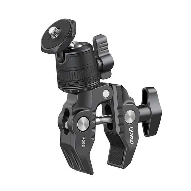 ulanzi-r099-klemmstativ-2993-clamp-mount-mit-mini-kugelkopf-1-4-zoll image 1