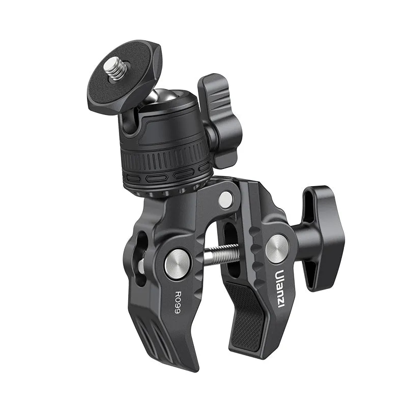 ulanzi-r099-klemmstativ-2993-clamp-mount-mit-mini-kugelkopf-1-4-zoll image 1