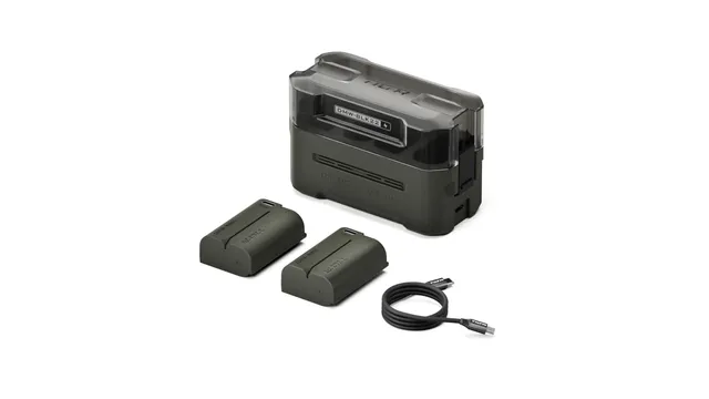 tilta-dmw-blk22-ladestation-batterie-kit-mit-2-akkus-gr-n image 1
