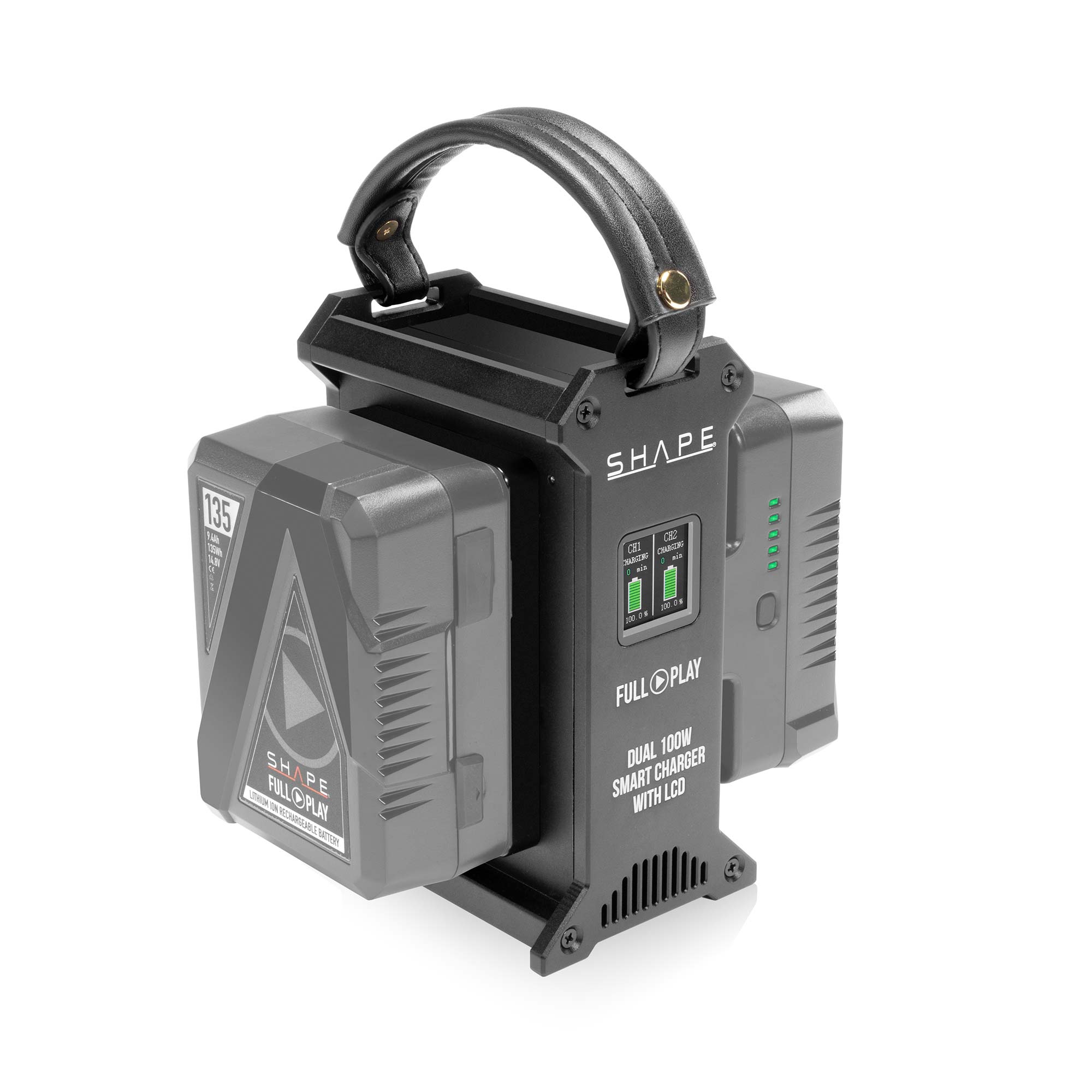 shape-full-play-dual-gold-mount-100w-schnellladeger-t-mit-lcd image 2