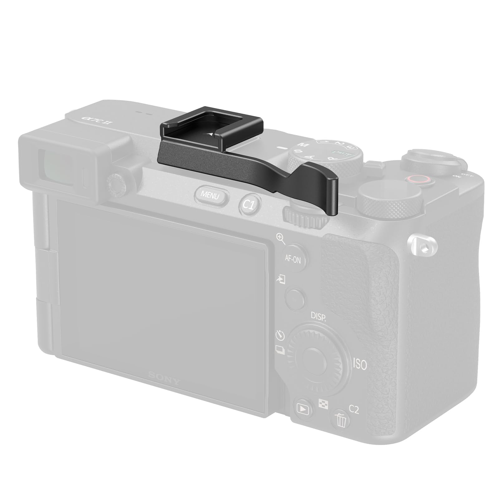 smallrig-4818-daumengriff-silber-f-r-sony-alpha-7c-7c-ii-7cr-mit-blitzschuh-8g image 8