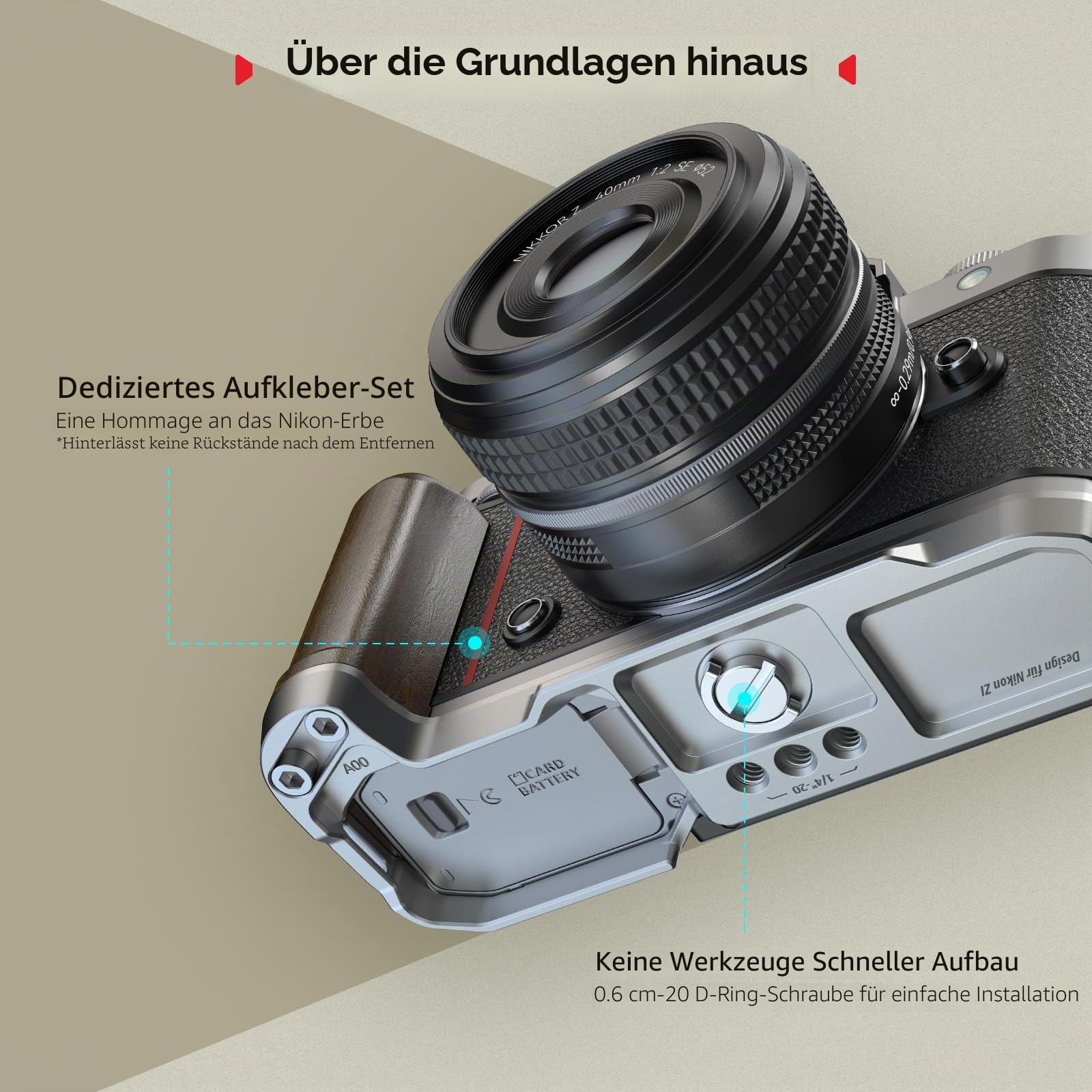smallrig-holzgriff-in-l-form-5707-f-r-nikon-z-f-mit-arca-swiss-platte-silber image 3