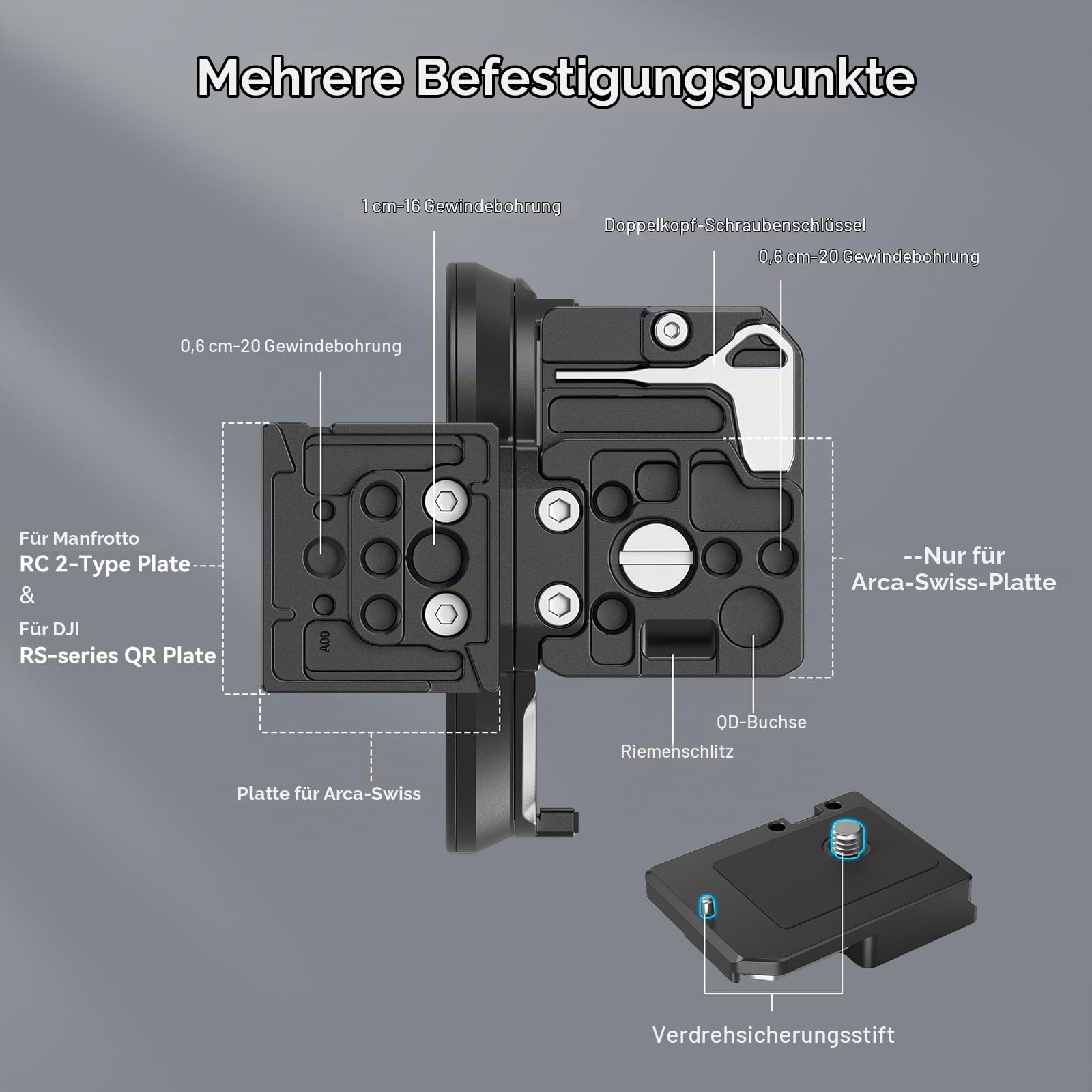 smallrig-r6-rotatable-collar-mount-90-halterung-f-r-canon-r5-r5-c-r6-r6-mark-ii image 3
