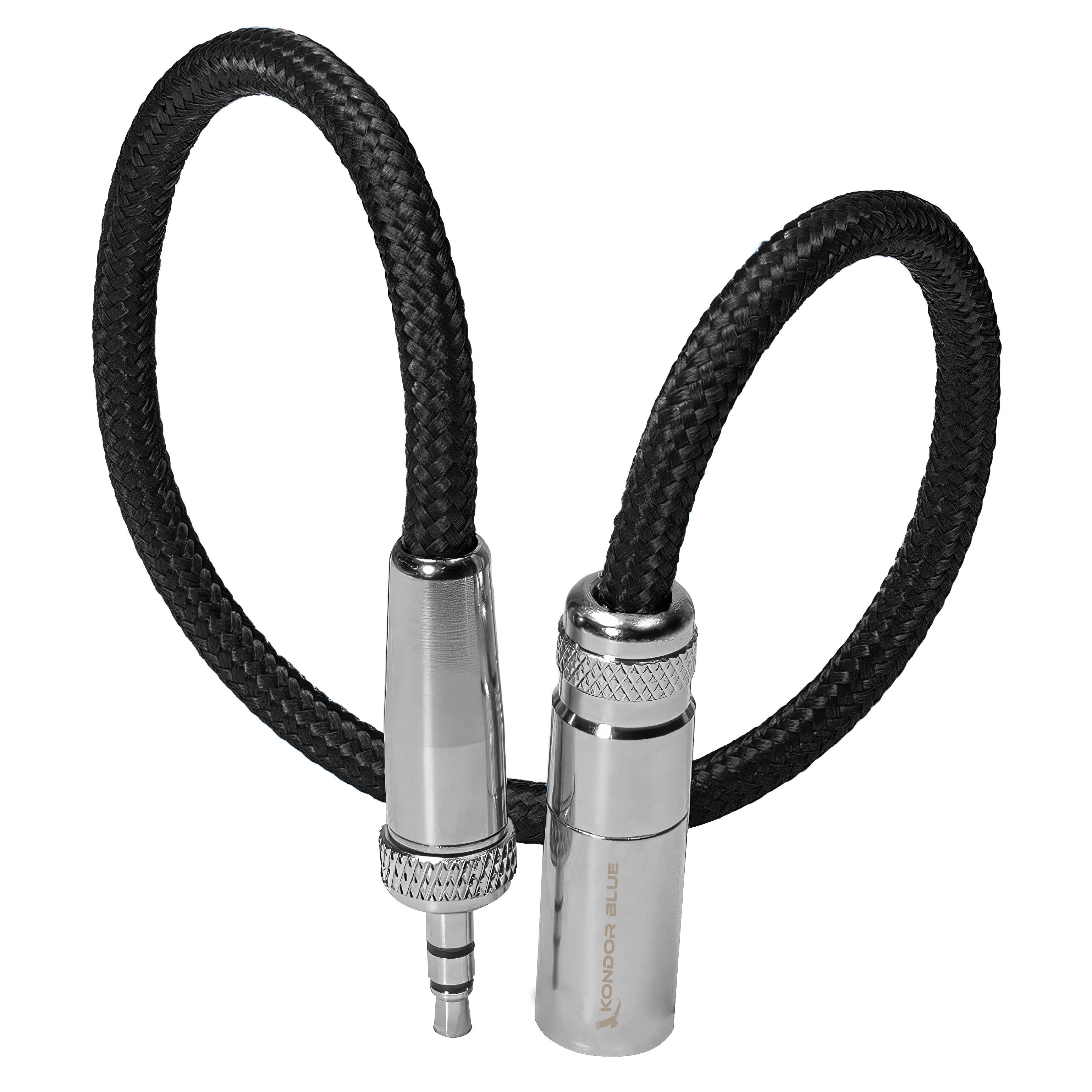 kondor-blue-12-mini-xlr-male-auf-3-5mm-trs-adapterkabel-mit-verriegelung-f-r-lav image 4