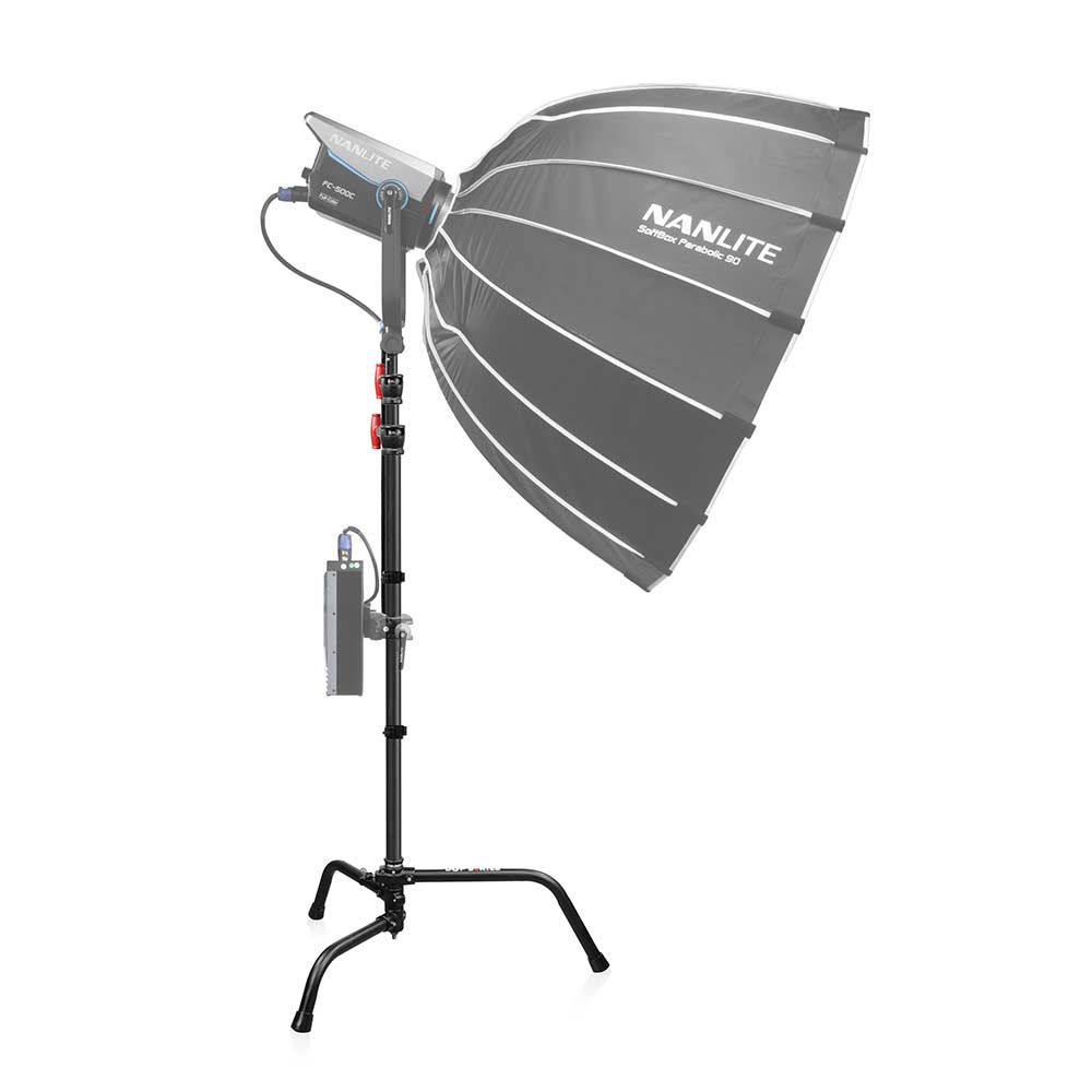 shape-40-c-stand-turtle-base-kit-schwarz-lichtstativ-mit-abnehmbarer-basis image 2