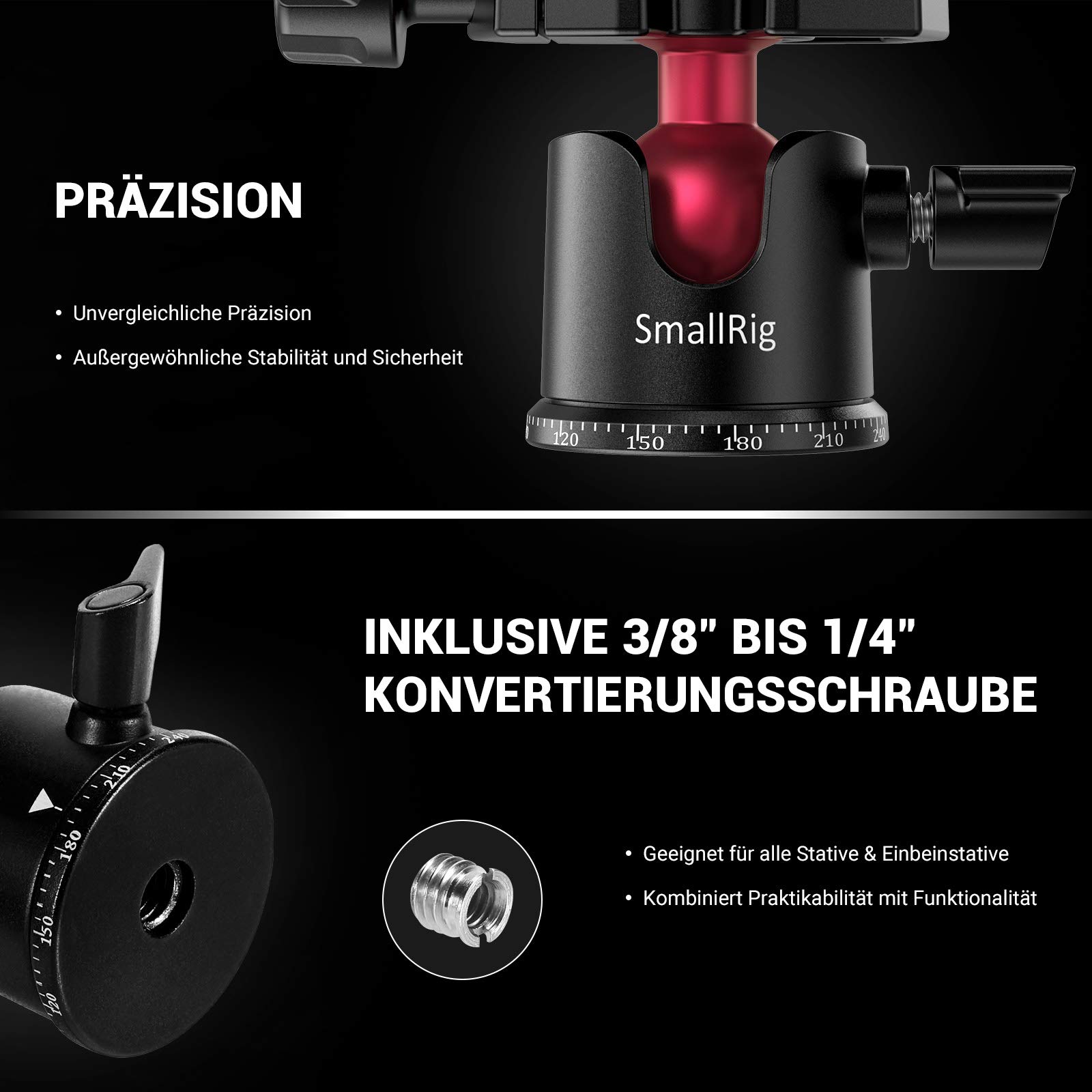 smallrig-mini-kugelkopf-2665-360-panorama-bis-2kg image 4