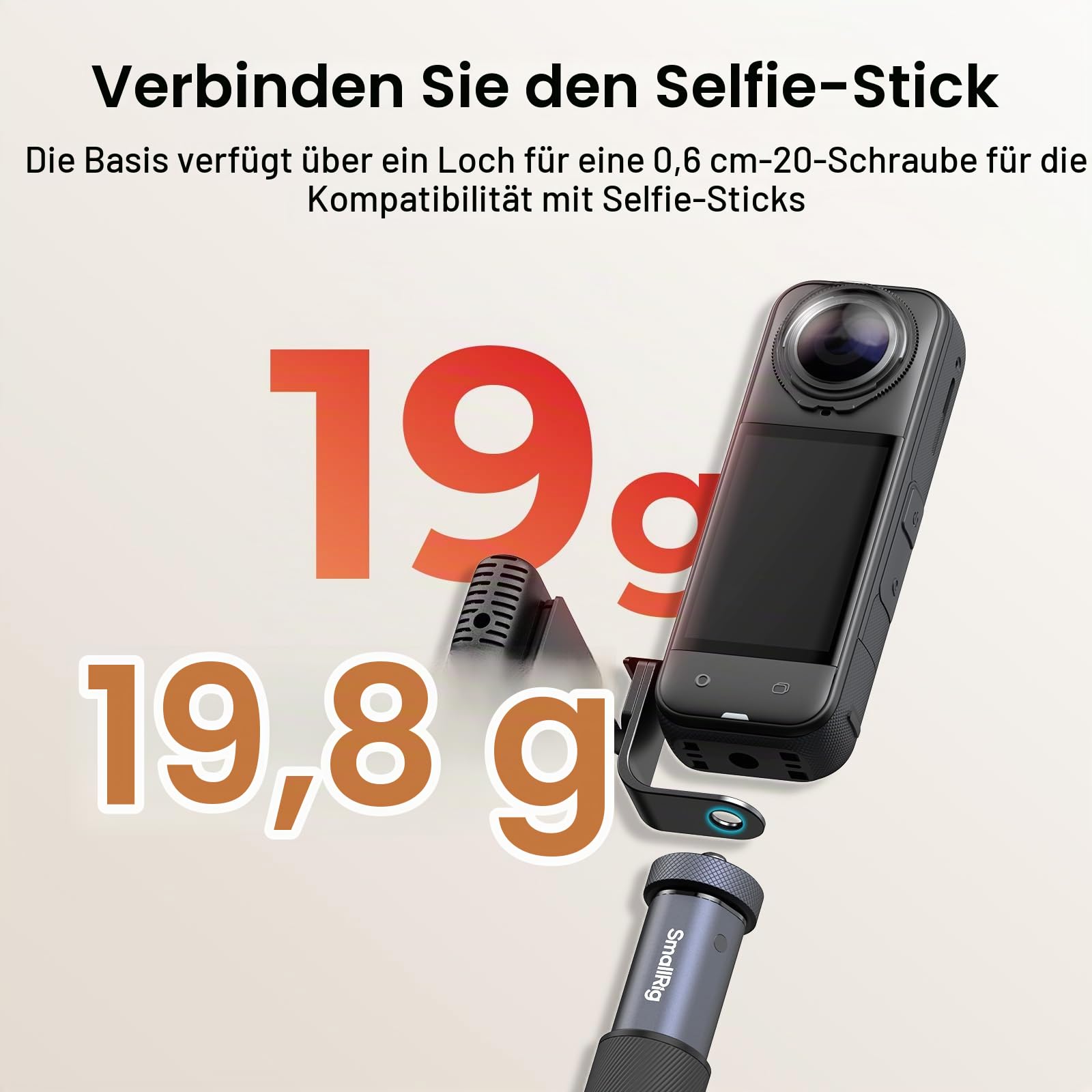 smallrig-5825-cold-shoe-halterung-360-f-r-insta360-x5-x4-und-dji-mic-3 image 4