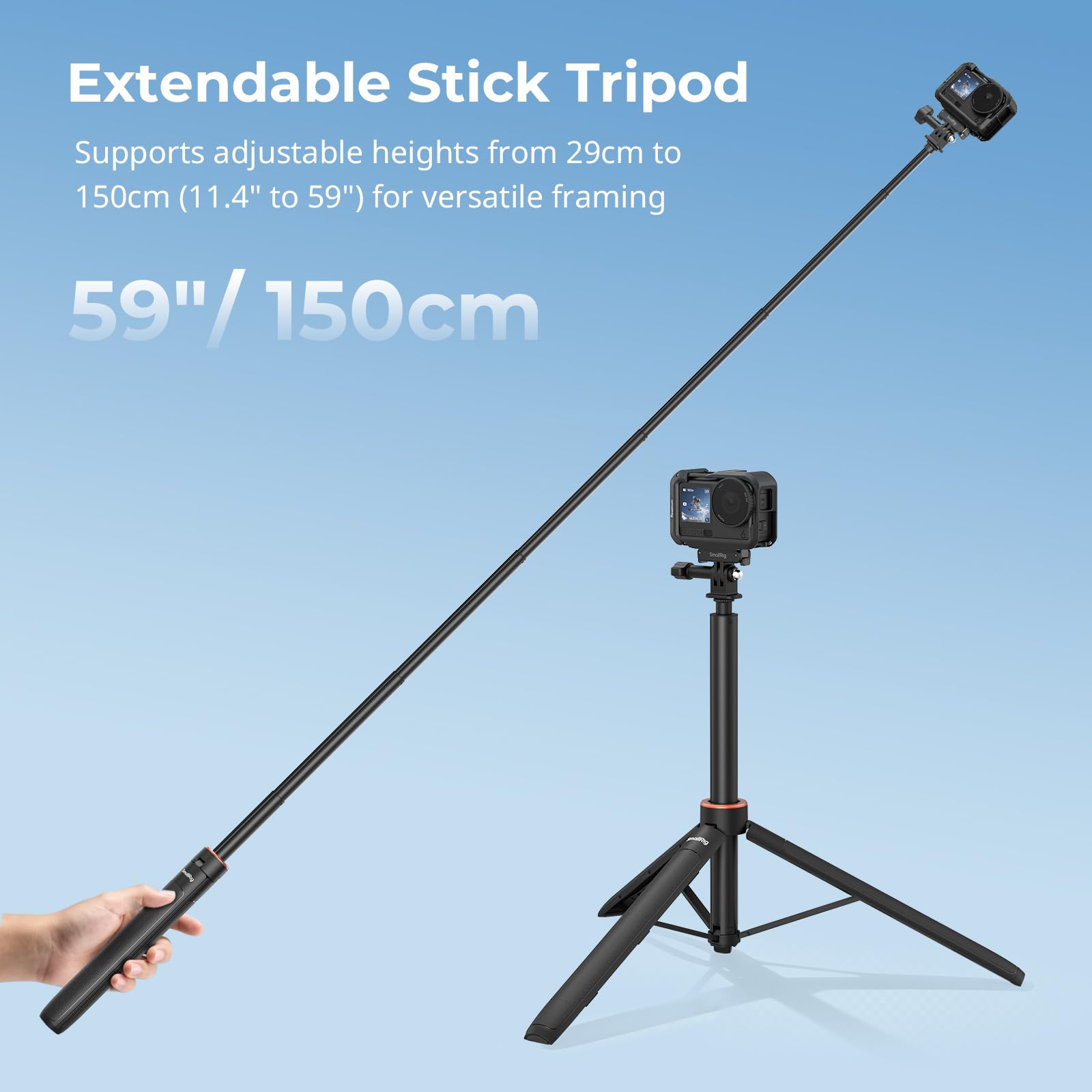 smallrig-selfie-stick-stativ-6363-29-150-cm-mit-schnellwechsel-f-r-dji-osmo-acti image 4