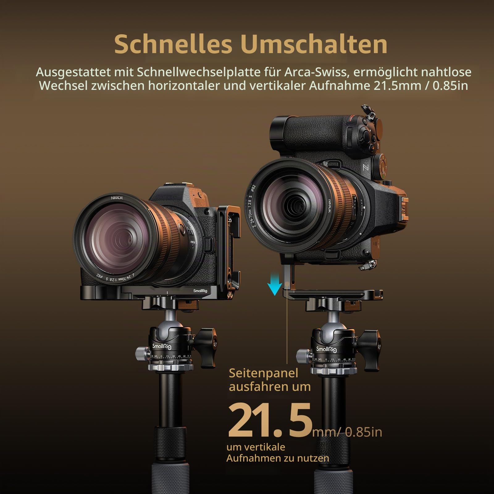 smallrig-5256-l-bracket-f-r-nikon-z5-ii-z5-z6-z6ii-z7-z7ii-arca image 4