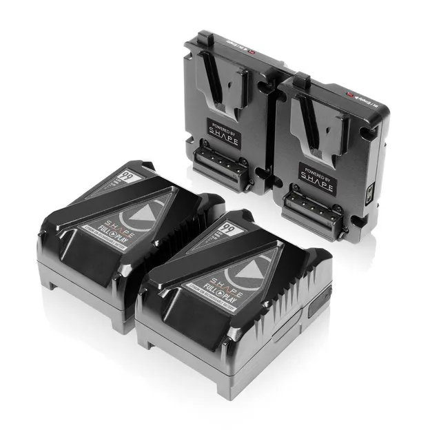 shape-full-play-mini-akkus-99-wh-mit-dual-v-mount-hot-swap-mini-akku-platte image 1
