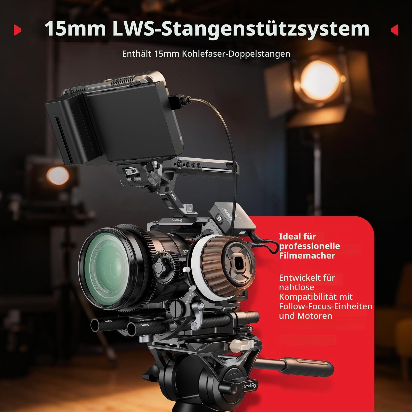 smallrig-5609-kamera-grundplatten-kit-mit-15-mm-lws-klemme-und-20-cm-kohlefaser- image 2