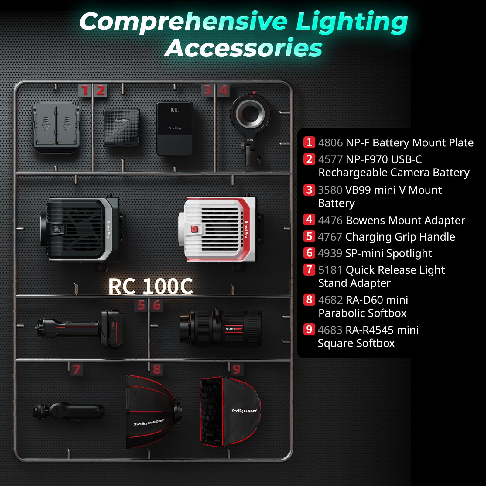 smallrig-rc-100c-rgbww-led-videoleuchte-5377-lite-tintenblau-100w image 7
