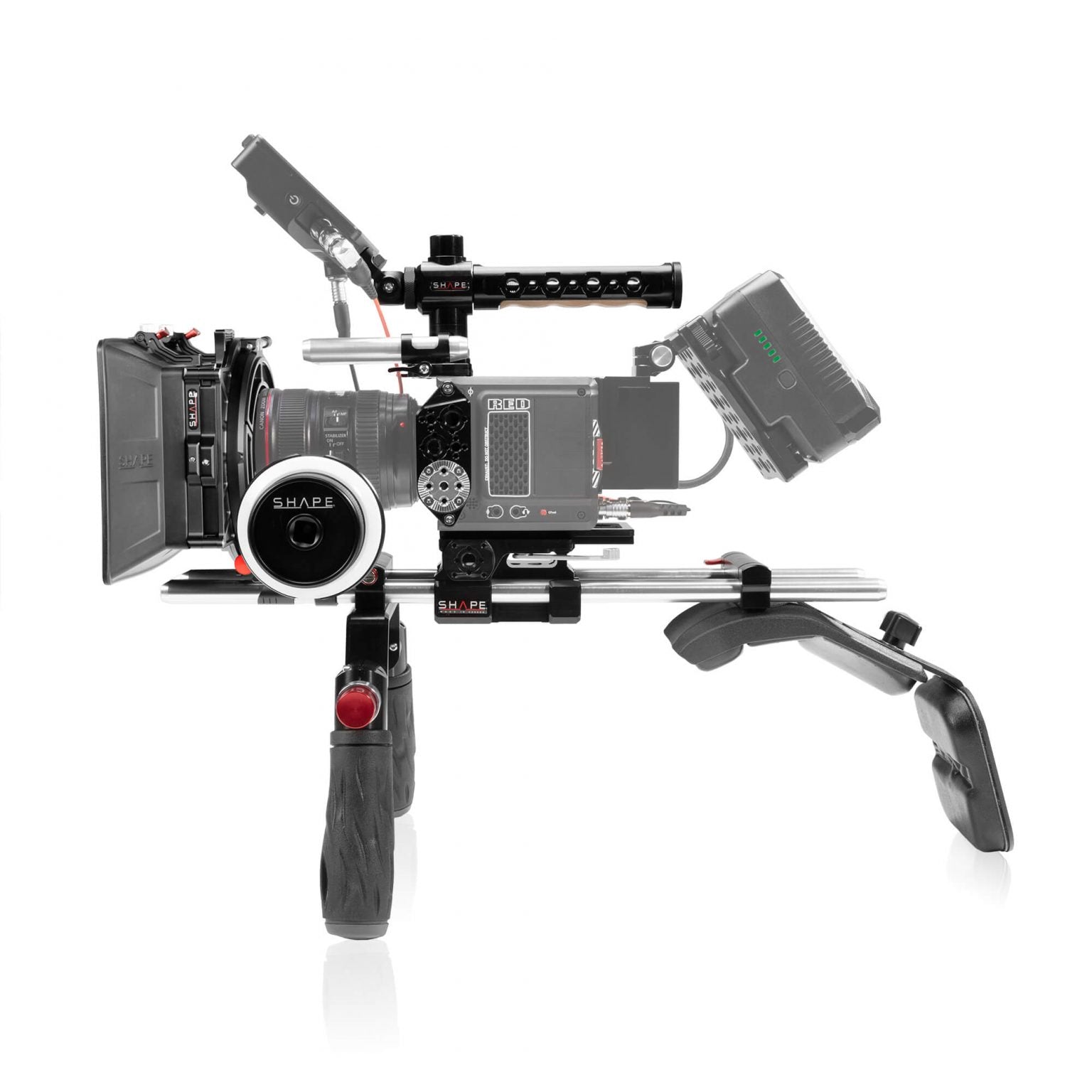 shape-shoulder-mount-kit-mit-matte-box-und-follow-focus-f-r-red-komodo-komodo-6k image 4