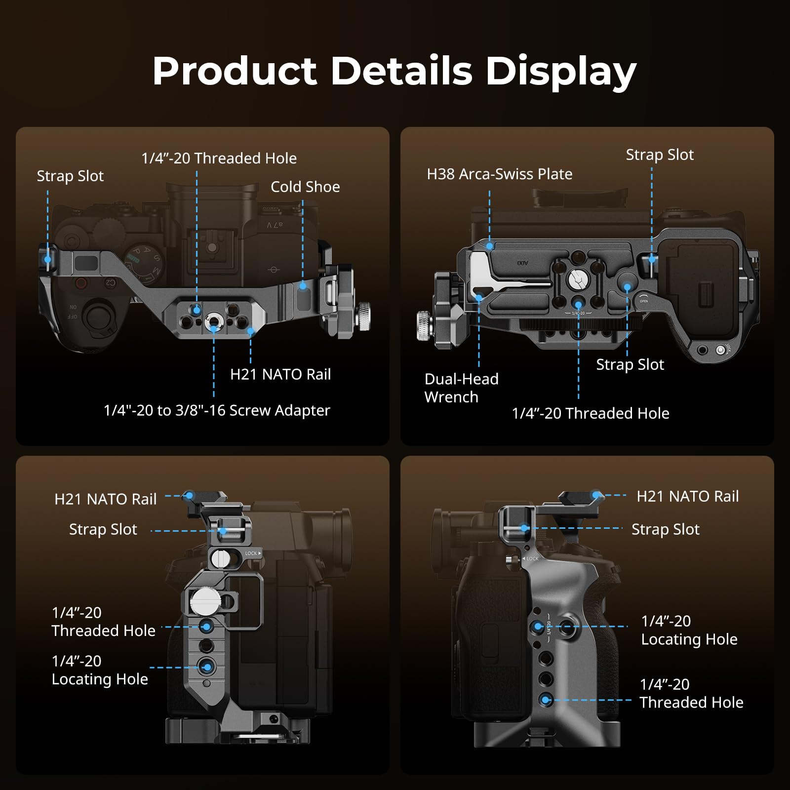 smallrig-hawklock-6028-cage-kit-advanced-f-r-sony-alpha-7-v-7r-v-7-iv image 6