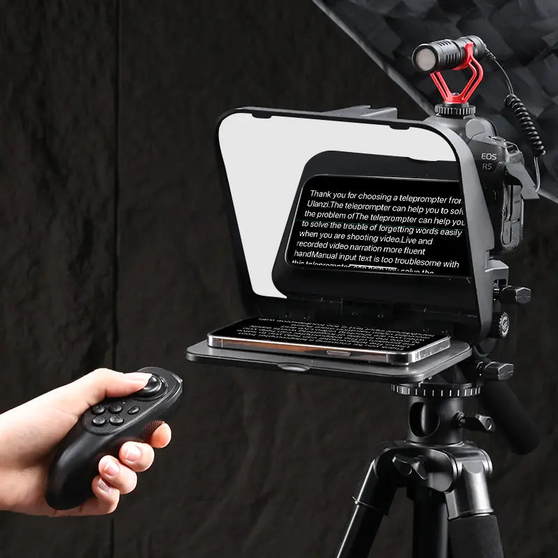 ulanzi-rt02-universal-teleprompter-f-r-tablets-und-smartphones-mit-fernbedienung image 5
