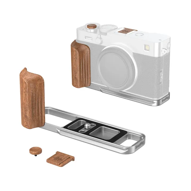 smallrig-hawklock-series-l-griff-5984-palisander-f-r-fujifilm-x-e5-silber image 1