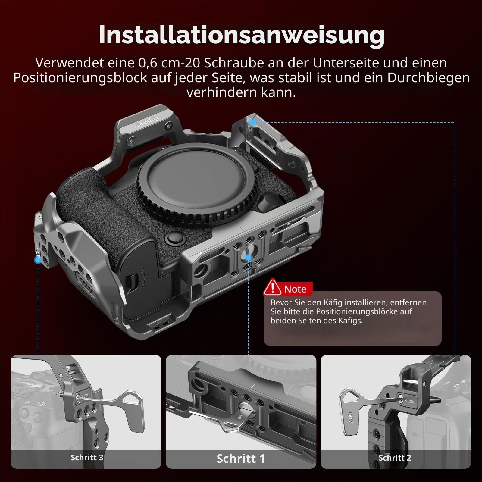 smallrig-4977-hawklock-schnellwechselk-fig-f-r-canon-eos-r5-mark-ii-titangrau-mi image 3