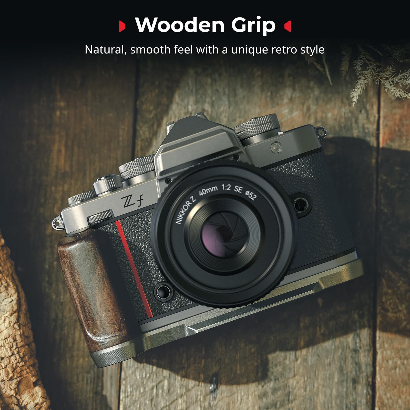 smallrig-holzgriff-in-l-form-5707-f-r-nikon-z-f-mit-arca-swiss-platte-silber image 2