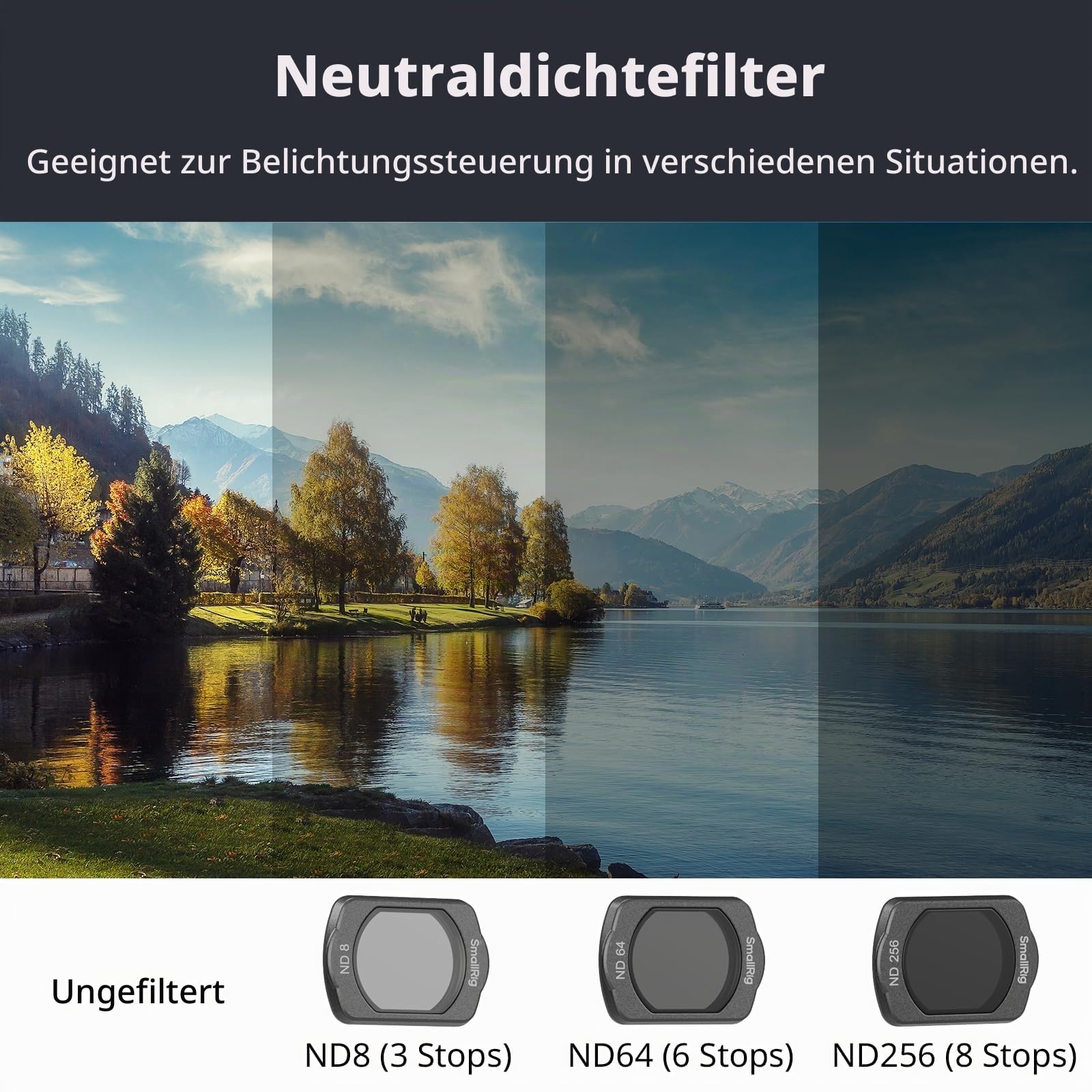 smallrig-4774-magnetisches-nd-filterset-nd8-nd64-nd256-f-r-dji-osmo-pocket-3 image 4