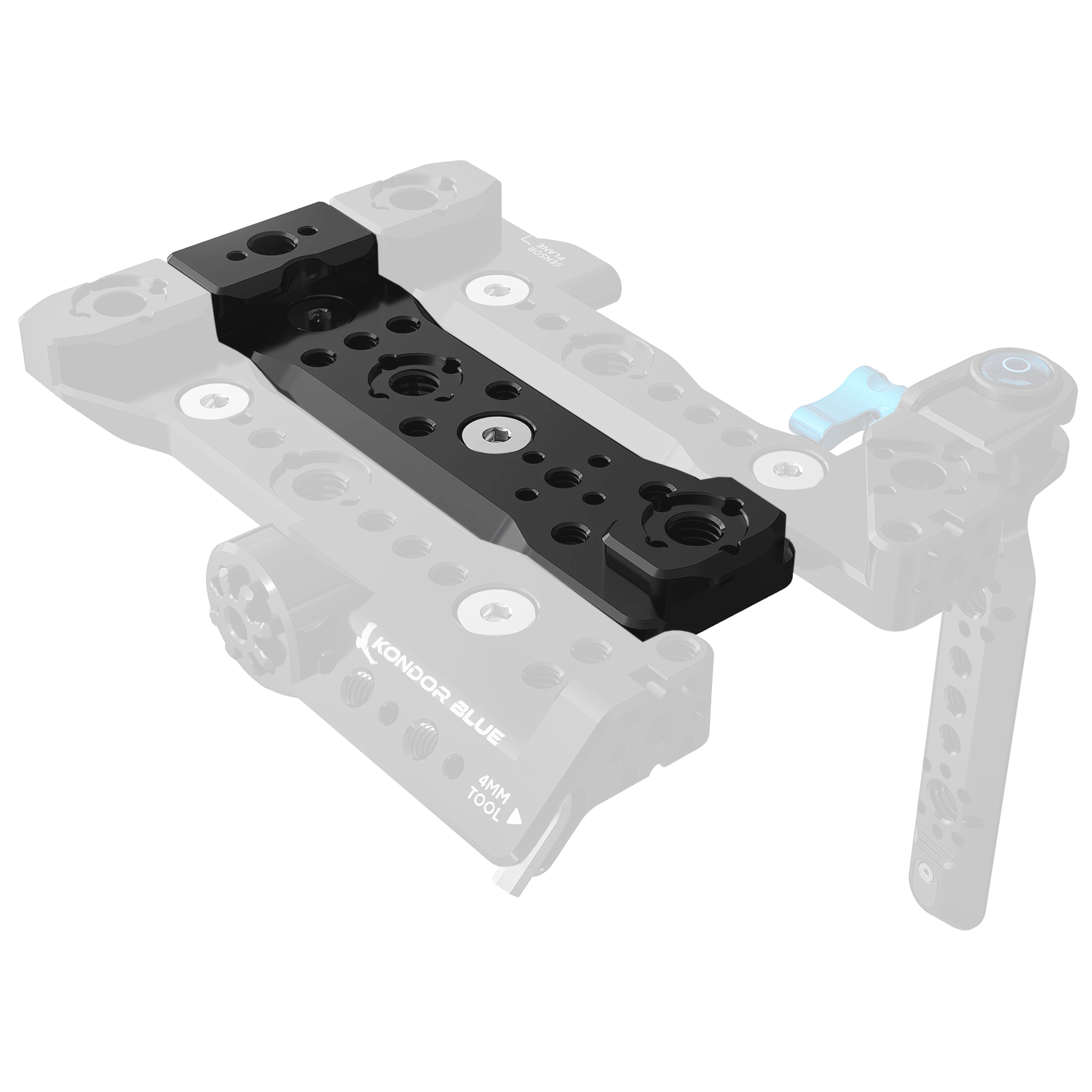 kondor-blue-center-top-plate-f-r-sony-fx6-cage image 2