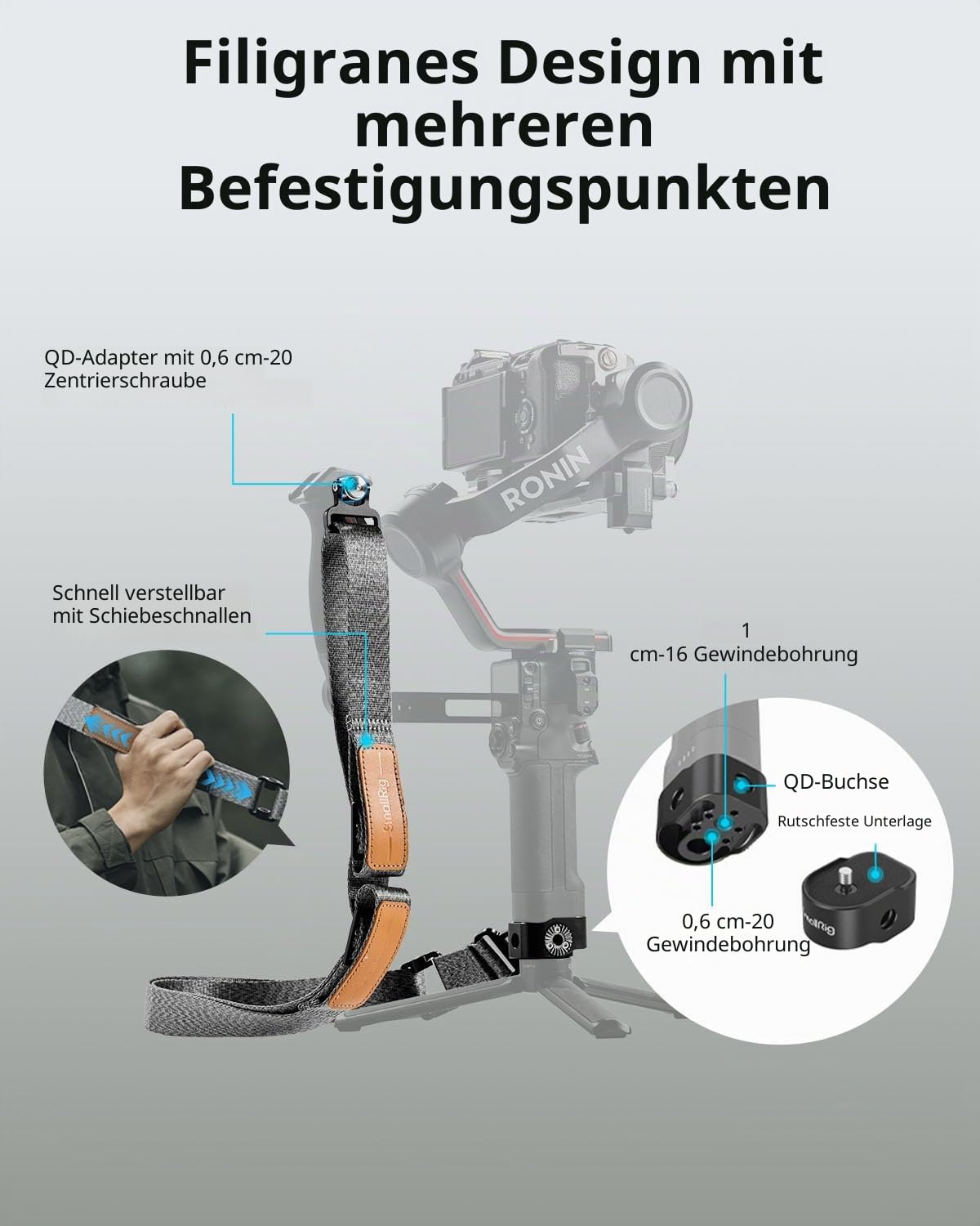 smallrig-4118c-schultergurt-mit-qd-schnellverschluss-f-r-dji-rs-4-rs-3-gimbal image 6